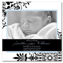 Decorative Ornament Announcement - Blue