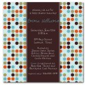 Colorful Polka Dots Invite
