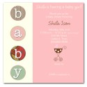 B-A-B-Y Circles Invitation
