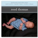 Two Color Name Announcement - Blue