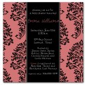 Big Damask Square Invite