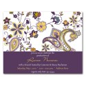 Floral Paisley Invitation