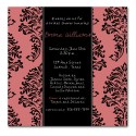 Big Damask Square Invite