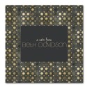 Distressed Polka-Dots Blue - flat card