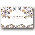 Floral Paisley - fold-over card