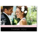 Damask Photo - fold-over card