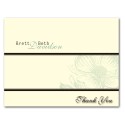 Bottom Lines Vintage Floral - fold-over card